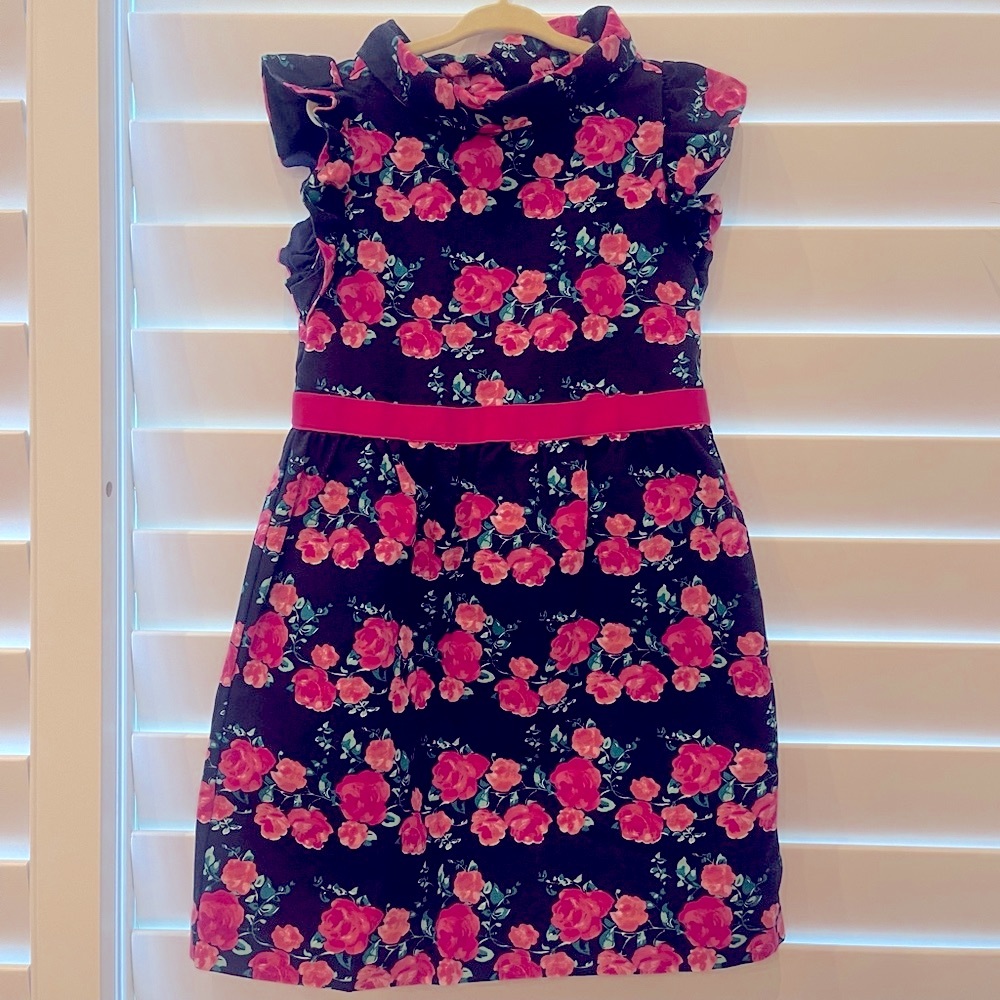 Janie and Jack Kids floral dress size 7